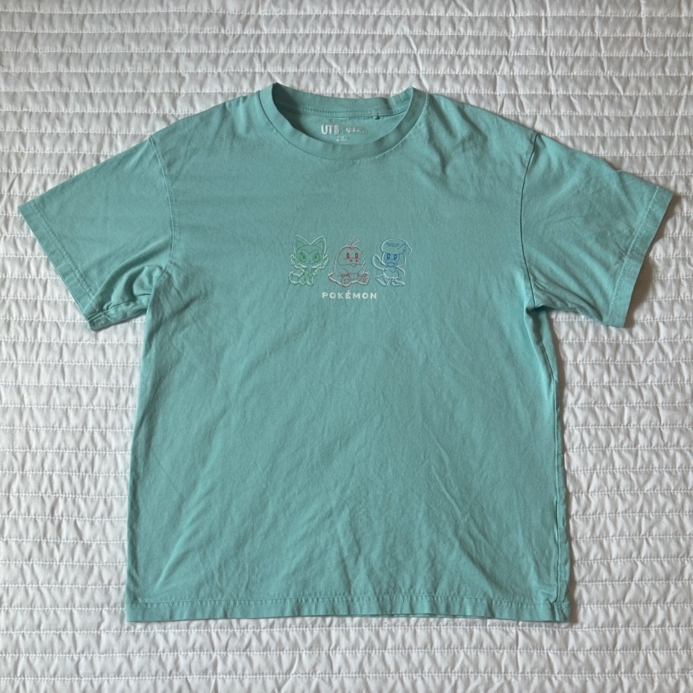 Uniqlo Kids Pokémon Tee - Teal